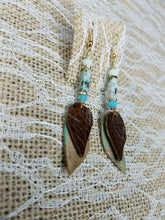 Amazonite dangle earrings