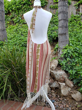 Fringe beach cover-up dress
