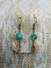 Jade earrings