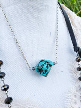 Howlite chunk necklace