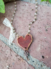 Xoxo heart necklace