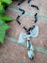 Sparkling crystal necklace