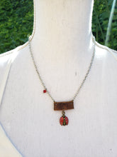 Lady bug necklace
