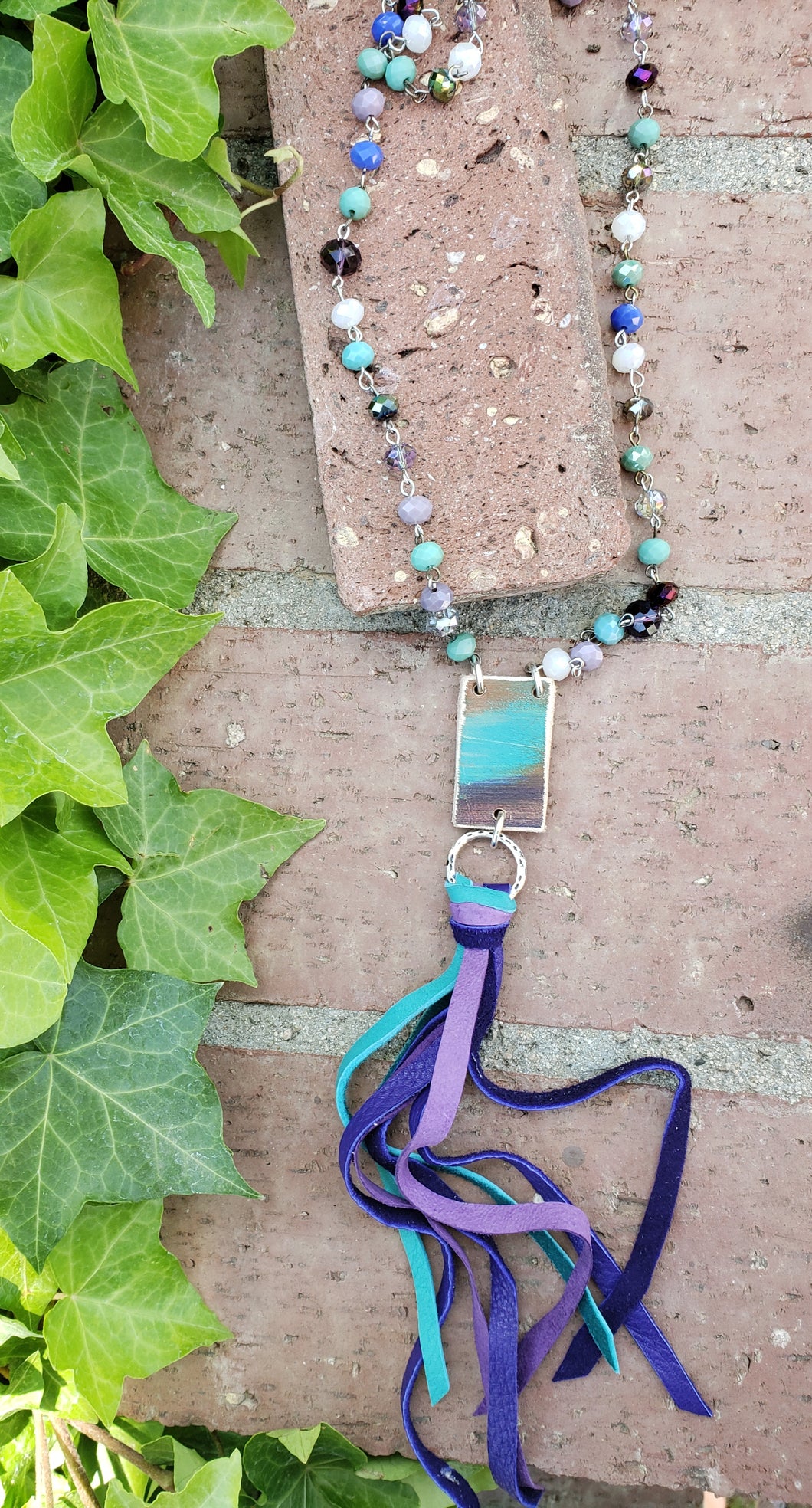 Purple Sunset necklace